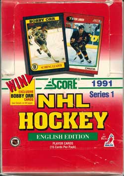1991-92 Score Series 1 English Edition (Hel Box)