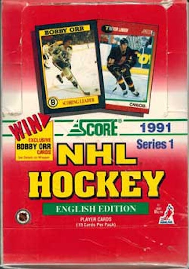1991-92 Score Series 1 English Edition (Hel Box)