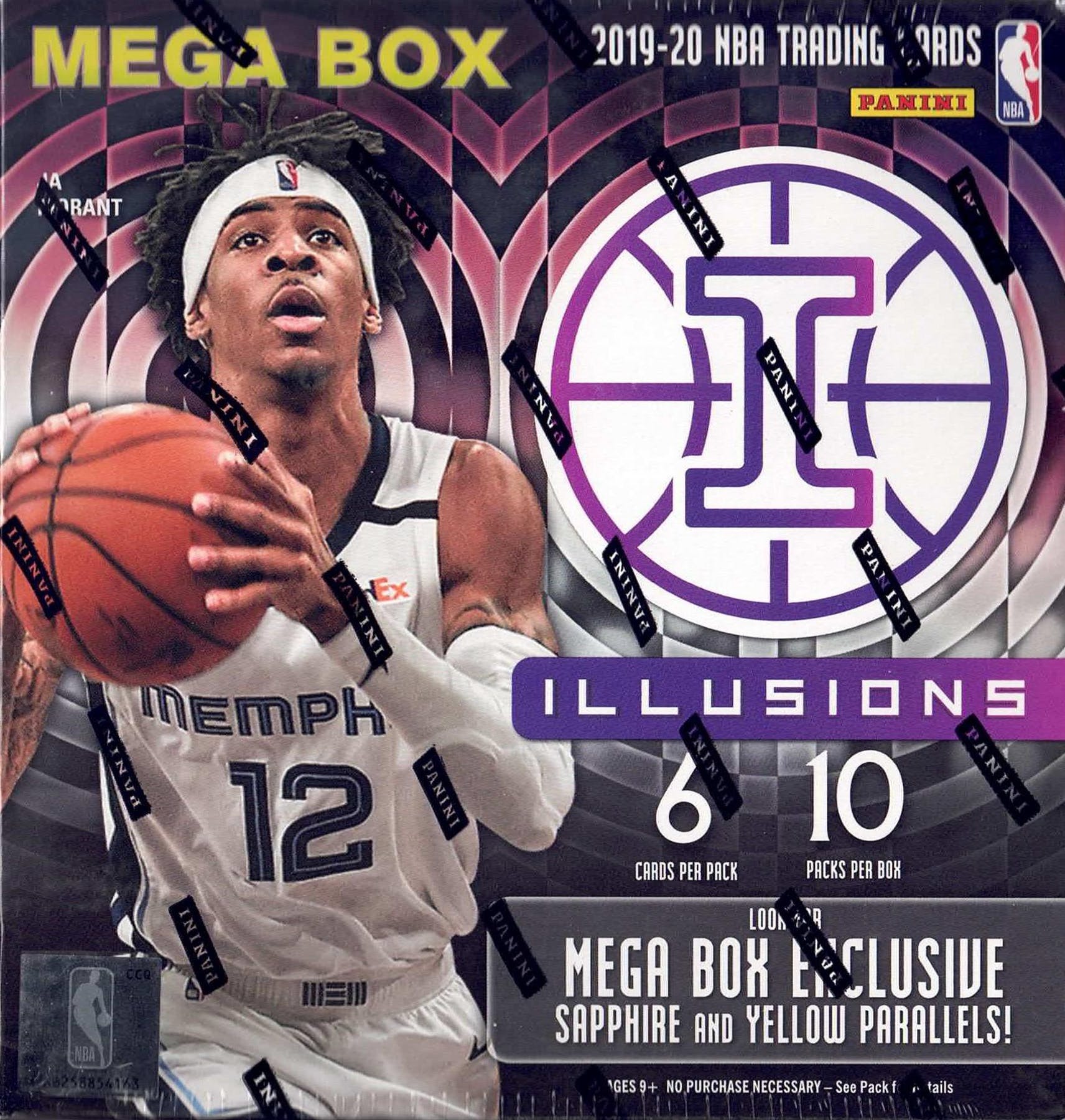 2019-20 Panini Illusions Basketball (Mega Box)