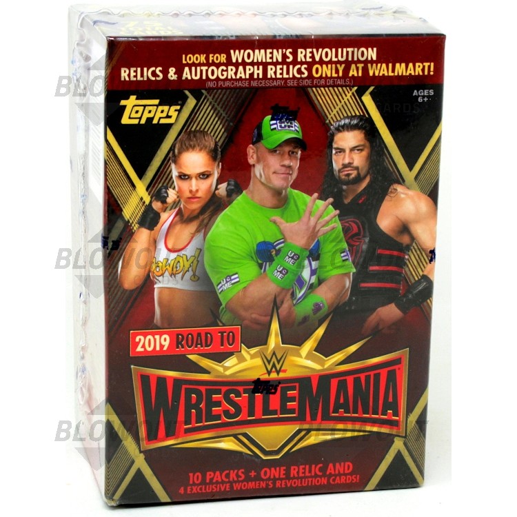 2019 Topps WWE Road To Wrestlemania (Blaster Box)