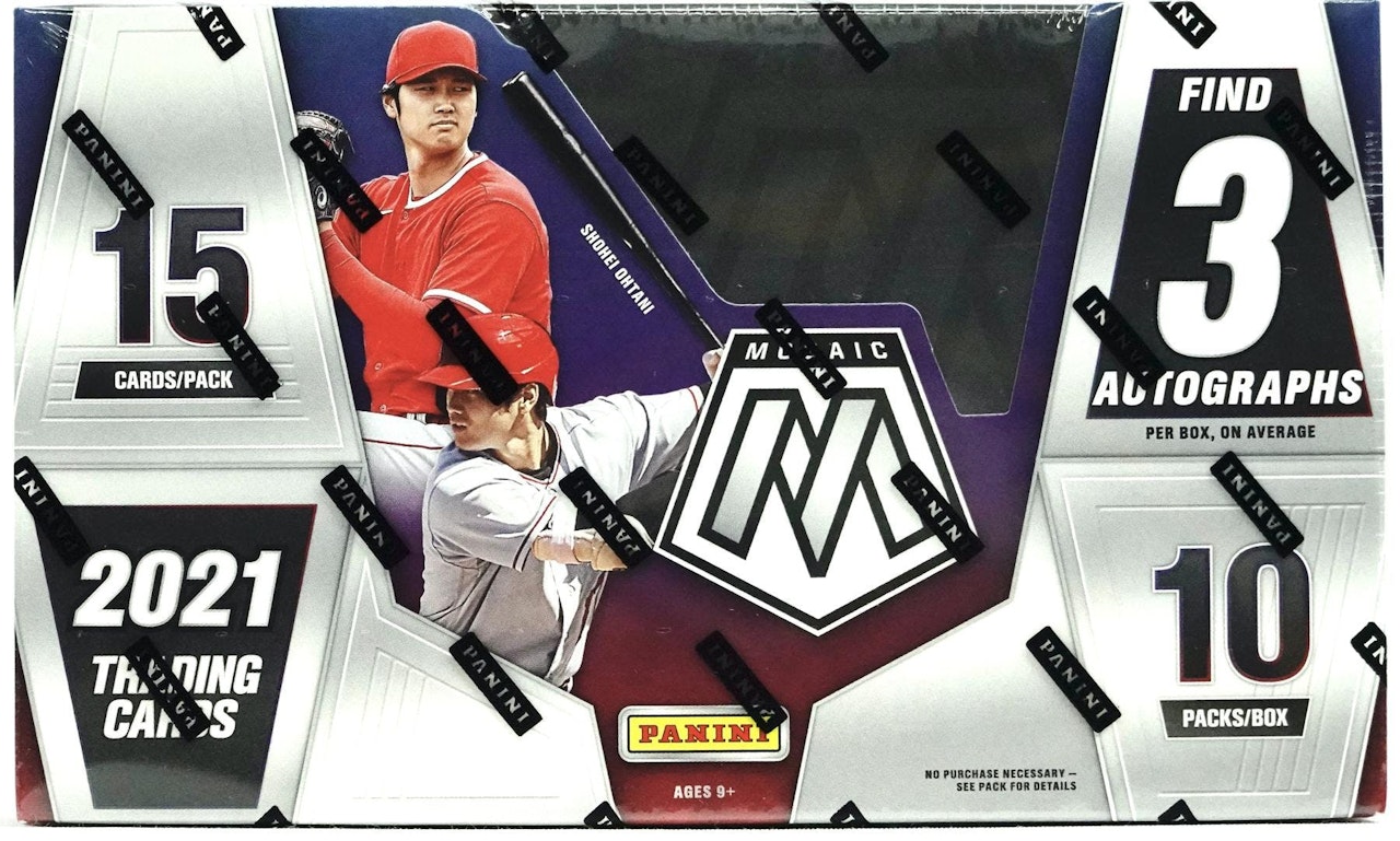 2021 Panini Mosaic Baseball (Hobby Box )