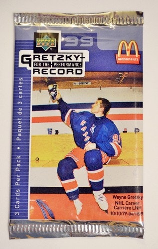1999-00 Upper Deck McDonalds "Wayne Gretzky Career" NHL (Löspaket)