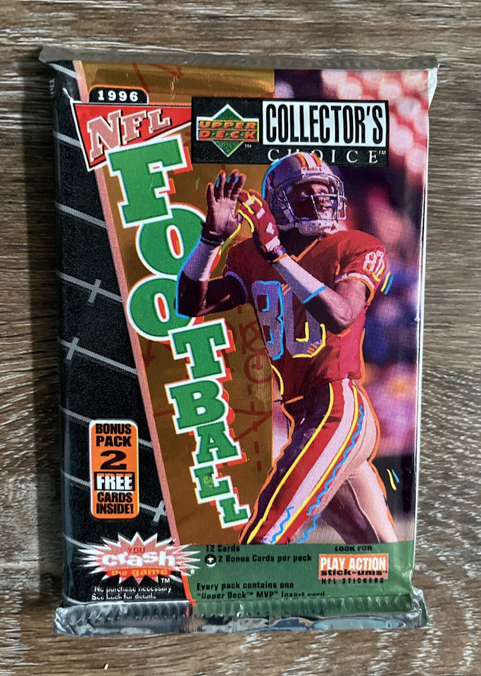 1996 Upper Deck Collector's Choice NFL Football (Series 2) (Löspaket)