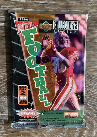 1996 Upper Deck Collector's Choice NFL Football (Series 2) (Löspaket)
