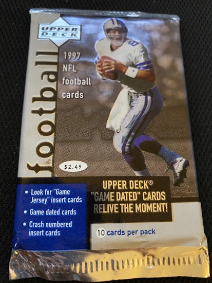 1997 Upper Deck NFL Football (Löspaket)