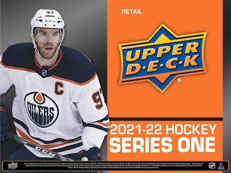 2021-22 Upper Deck Series 1 (Retail Tin/Plåtlåda)