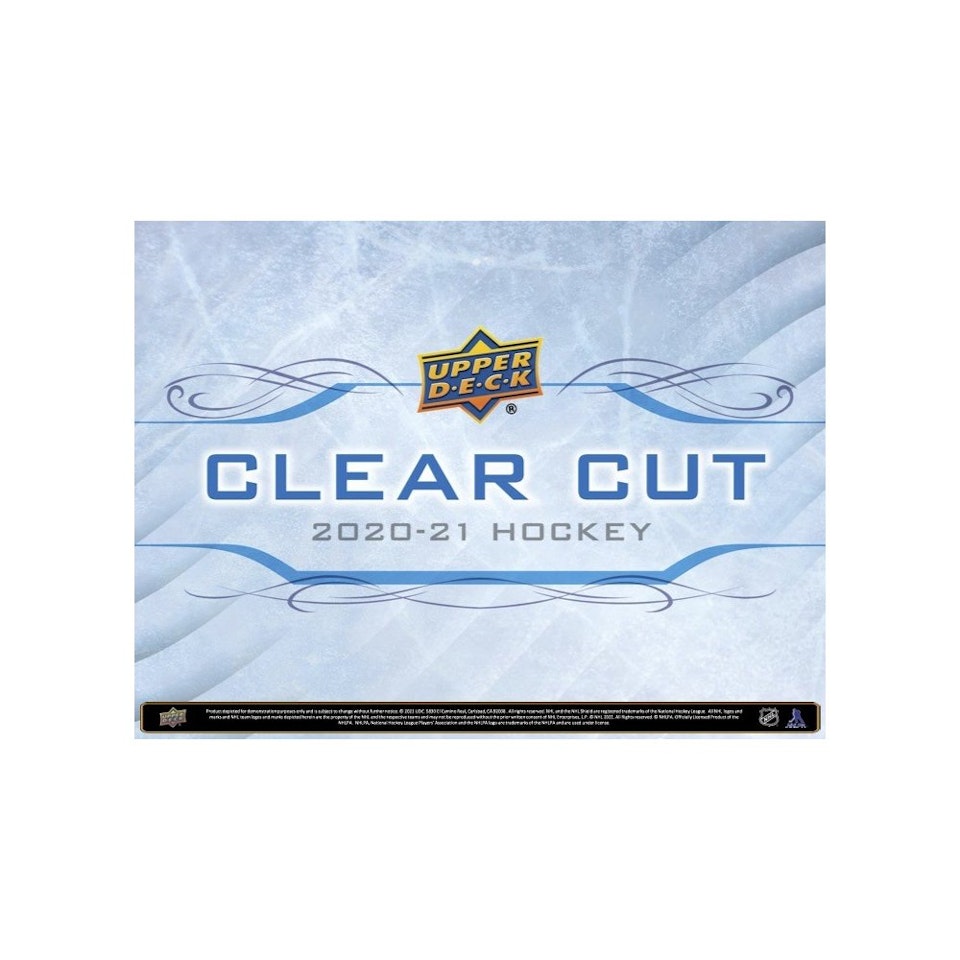 2020-21 Upper Deck Clear Cut (Hobby Box)