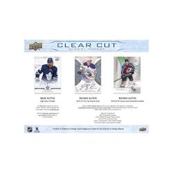 2020-21 Upper Deck Clear Cut (Hobby Box)