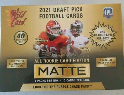 2021 Wild Card NFL Draft Picks (Matte Mega Box)
