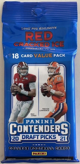 2021 Panini Contenders Draft Picks Football (Jumbo Value Pack)