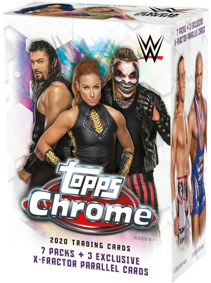2020 Topps WWE Chrome Wrestling (7-Pack Blaster Box)