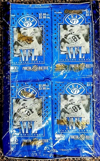 1997 Donruss Leaf Football (Retail Box - 24 Pack)
