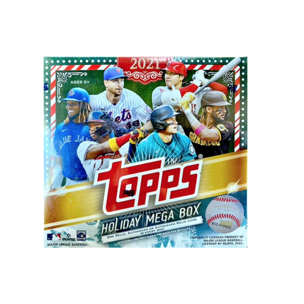 2021 Topps MLB Baseball (Holiday Mega Box)