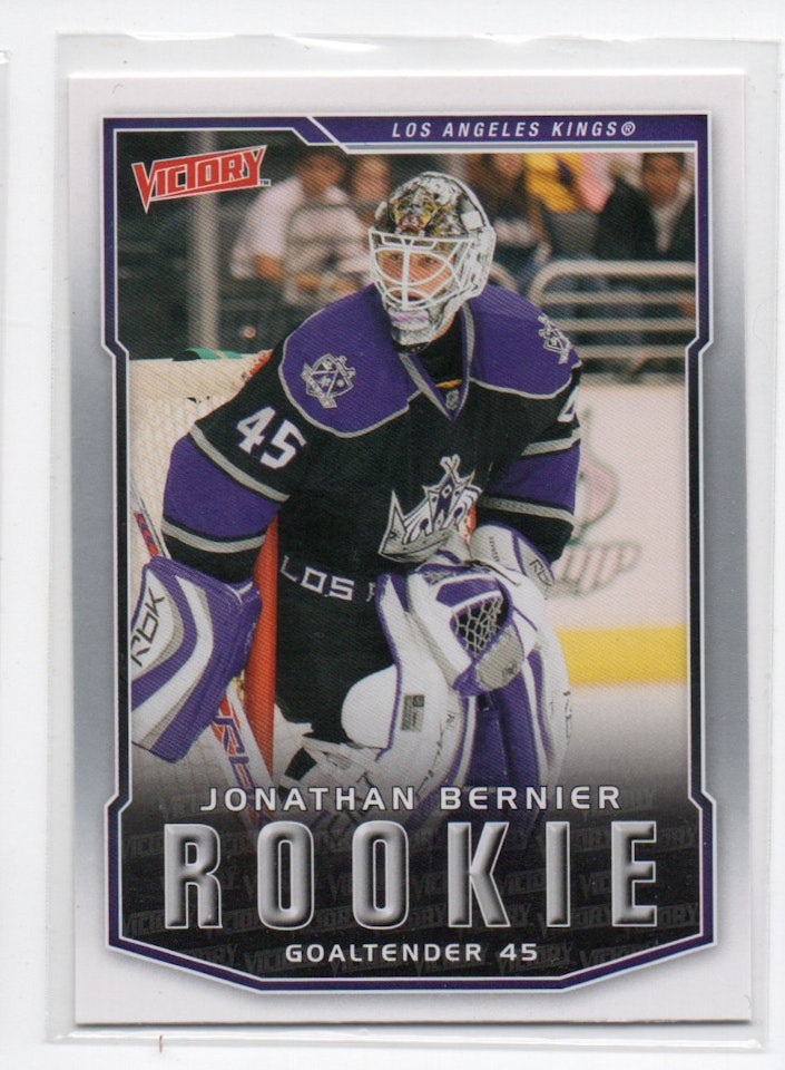 2007-08 Upper Deck Victory #315 Jonathan Bernier RC (12-D10-NHLKINGS)