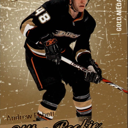 2008-09 Ultra Gold Medallion #224 Andrew Ebbett (15-X53-DUCKS)