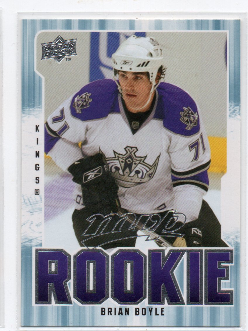2008-09 Upper Deck MVP #353 Brian Boyle RC (10-X280-NHLKINGS)