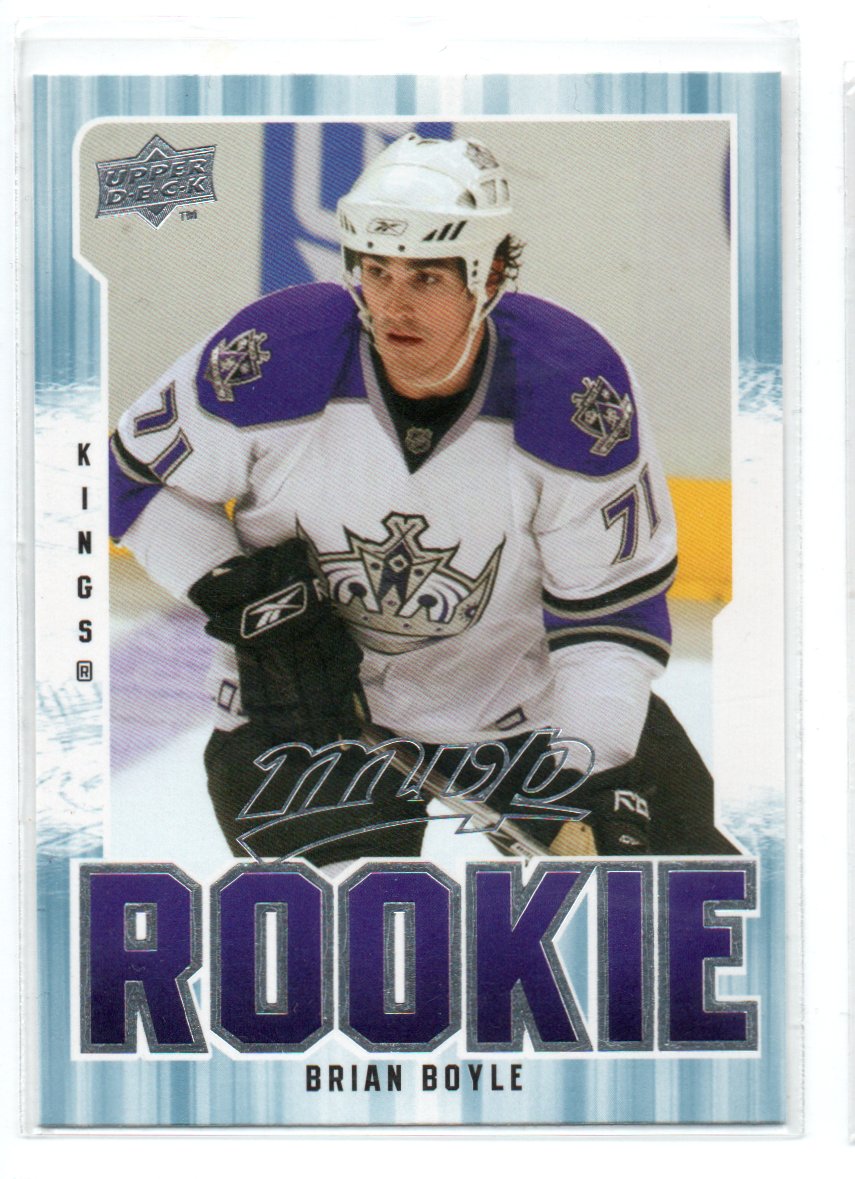 2008-09 Upper Deck MVP #353 Brian Boyle RC (10-X283-NHLKINGS)