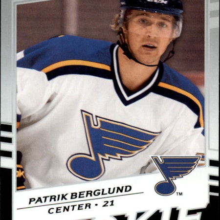 2008-09 Upper Deck Victory #322 Patrik Berglund RC (10-X281-BLUES)