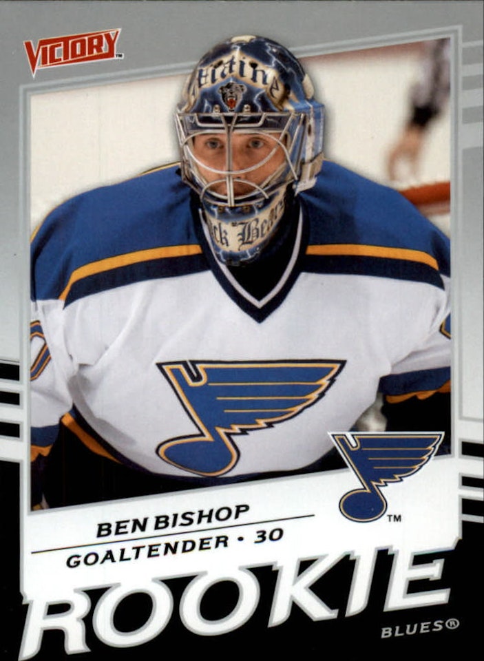 2008-09 Upper Deck Victory #332 Ben Bishop RC (12-X277-BLUES)