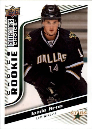 2009-10 Collector's Choice #255 Jamie Benn RC (25-X271-NHLSTARS)
