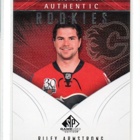 2009-10 SP Game Used #121 Riley Armstrong RC (20-X283-FLAMES)