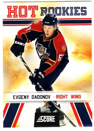 2010-11 Score #509 Evgeny Dadonov HR RC (10-D10-NHLPANTHERS)