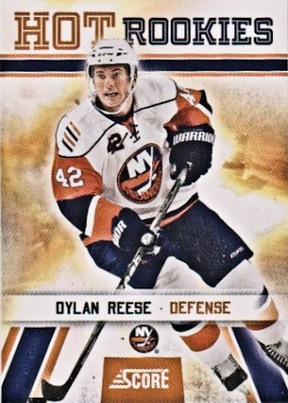 2010-11 Score #533 Dylan Reese HR RC (10-D8-ISLANDERS)
