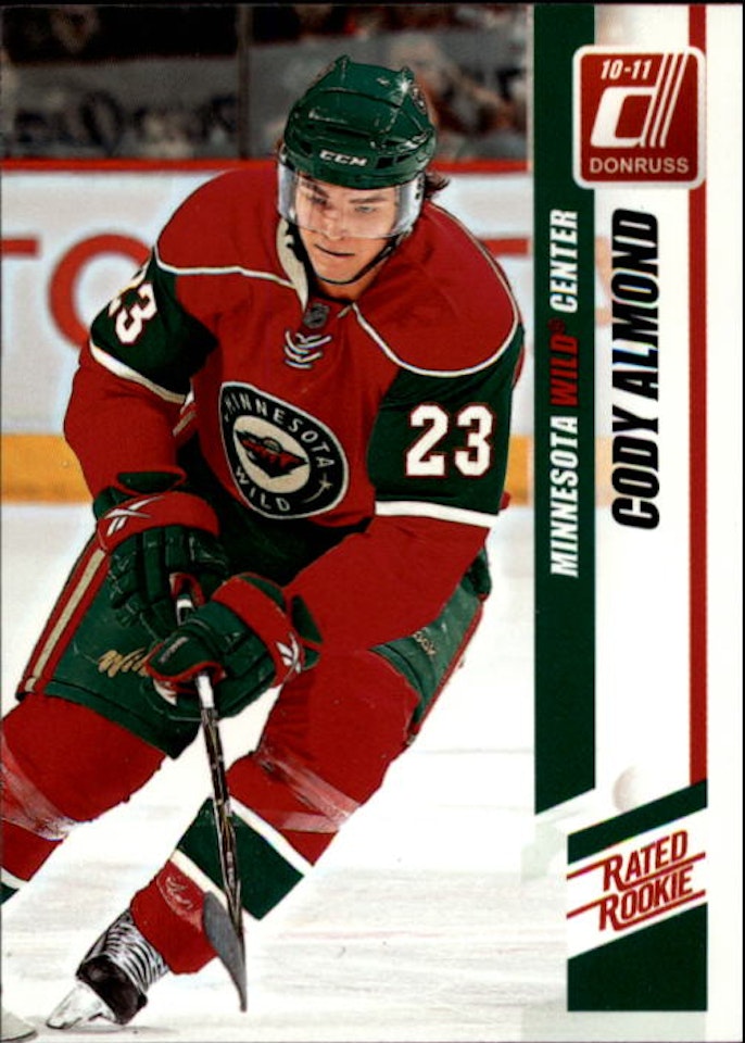 2010-11 Donruss #270 Cody Almond RC (10-D4-NHLWILD)