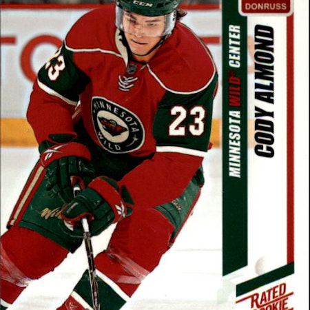 2010-11 Donruss #270 Cody Almond RC (10-X281-NHLWILD)