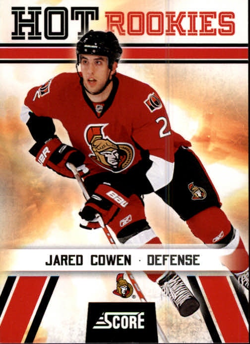 2010-11 Score #535 Jared Cowen HR RC (10-X270-SENATORS)