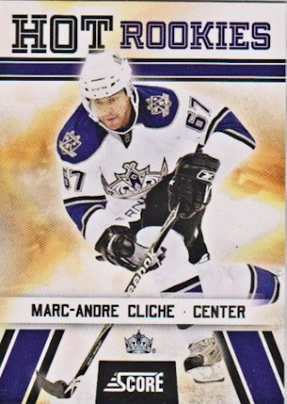 2010-11 Score #547 Marc-Andre Cliche HR RC (10-D10-NHLKINGS)