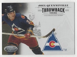 2011-12 Certified Throwback Threads #1 Joel Quenneville (15-X150-ROCKIES)