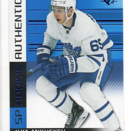 2019-20 SP Blue #111 Ilya Mikheyev (25-X285-MAPLE LEAFS)