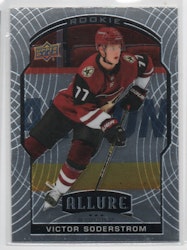 2020-21 Upper Deck Allure #90 Victor Soderstrom RC (10-X284-COYOTES)