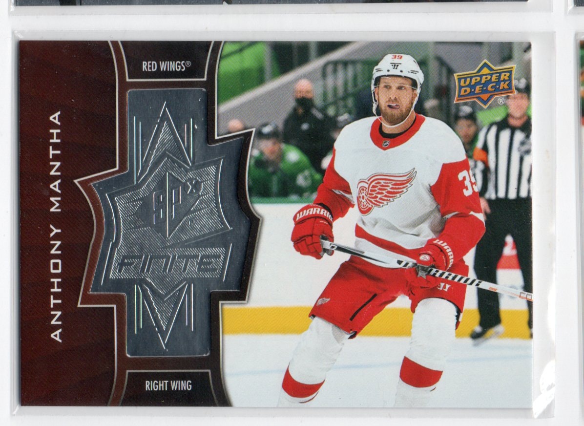 2020-21 Upper Deck SPx Finite #SF11 Anthony Mantha (20-X284-RED WINGS)