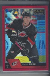 2016-17 O-Pee-Chee Platinum Red Prism #133 Victor Rask (20-X106-HURRICANES)