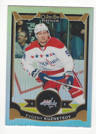 2015-16 O-Pee-Chee Platinum Rainbow #93 Evgeny Kuznetsov (10-X105-CAPITALS)