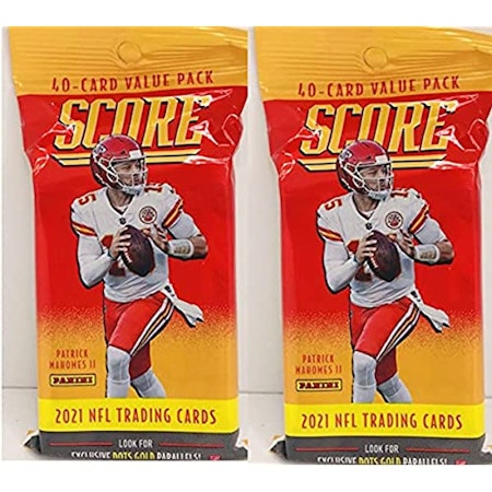 2021 Panini Score Football (Jumbo Value Pack)