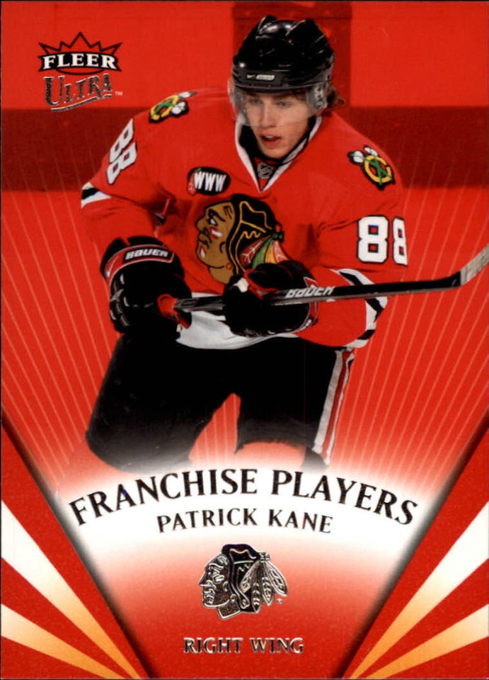 2008-09 Ultra Franchise Players #FP4 Patrick Kane (12-X17-BLACKHAWKS)