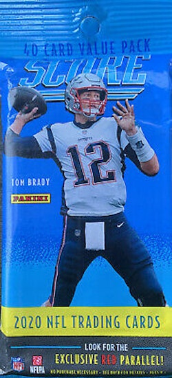 2020 Panini Score Football (Jumbo Value Pack)