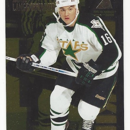 1995-96 Zenith #129 Jamie Langenbrunner (5-X79-NHLSTARS)