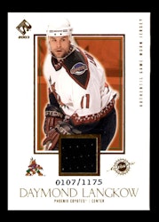 2002-03 Private Stock Reserve #137 Daymond Langkow (40-X133-COYOTES)