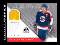 2007-08 SP Game Used Authentic Fabrics #AFDH Dale Hawerchuk (40-28x7-NHLJETS)