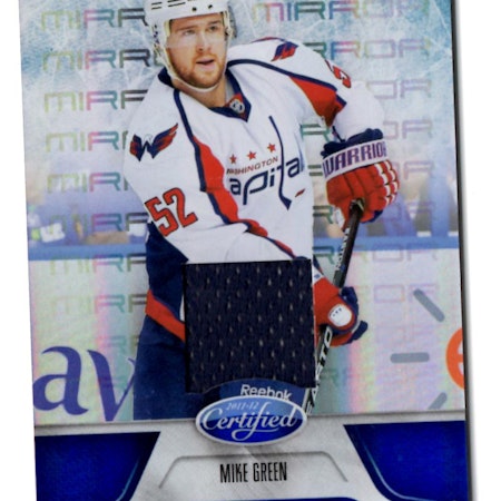 2011-12 Certified Mirror Blue Materials #121 Mike Green (40-X38-CAPITALS)