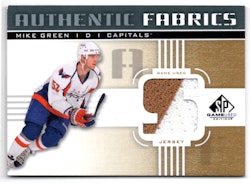 2011-12 SP Game Used Authentic Fabrics Gold #AFGR4 Mike Green S C (40-X90-CAPITALS)