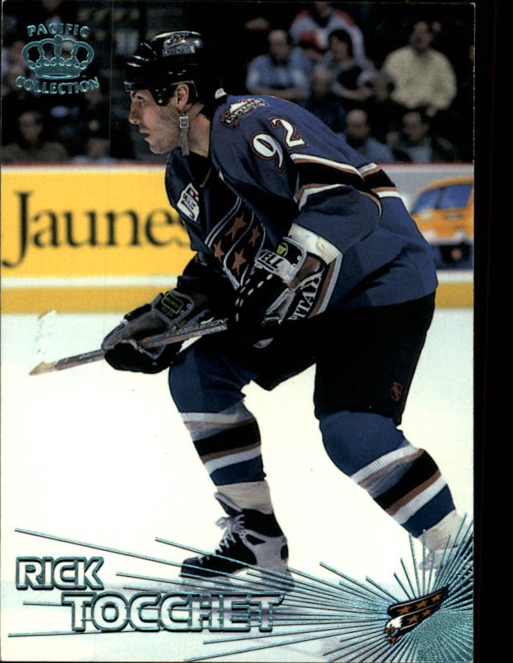1997-98 Pacific Ice Blue #311 Rick Tocchet (40-X57-CAPITALS)