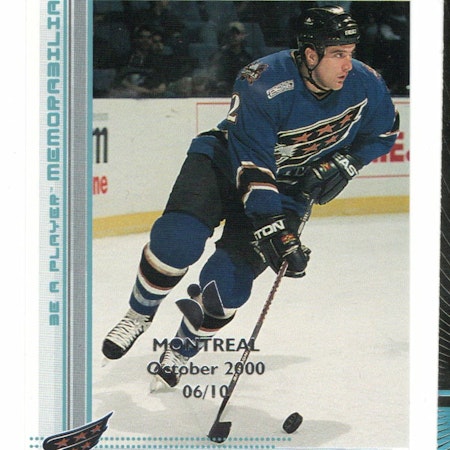 2000-01 BAP Memorabilia Montreal Olympic Stadium Show Blue #376 Ken Klee (40-X68-CAPITALS)