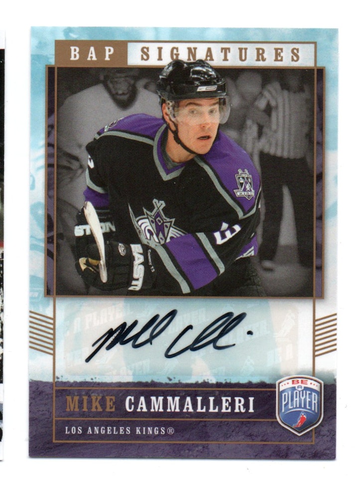 2006-07 Be A Player Signatures #CM Mike Cammalleri (40-X71-NHLKINGS)