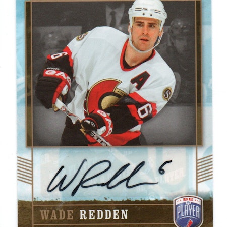 2006-07 Be A Player Signatures #WR Wade Redden (40-X70-SENATORS)