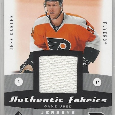 2010-11 SP Game Used Authentic Fabrics #AFJC Jeff Carter (40-X85-FLYERS)